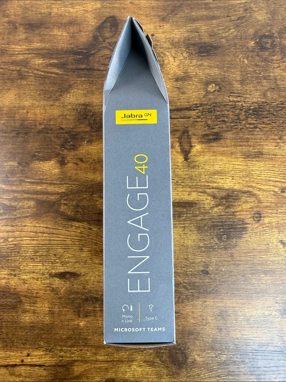 NWT Jabra Engage 40 Mono Headset in Gray, Never Opened Box
